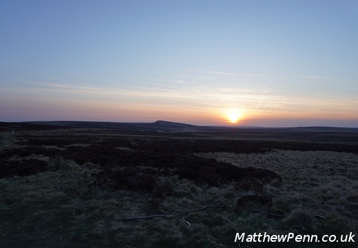 Stanage Sunset/A6400 test